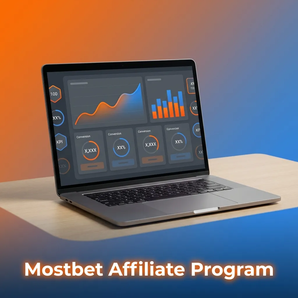 Mostbet Affiliate Program banner with commission models and India-focused promo tools for sports, casino, and social media traffic