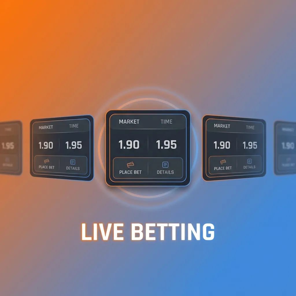 Person using a mobile app for live betting on cricket, football, tennis, basketball, and eSports in real time