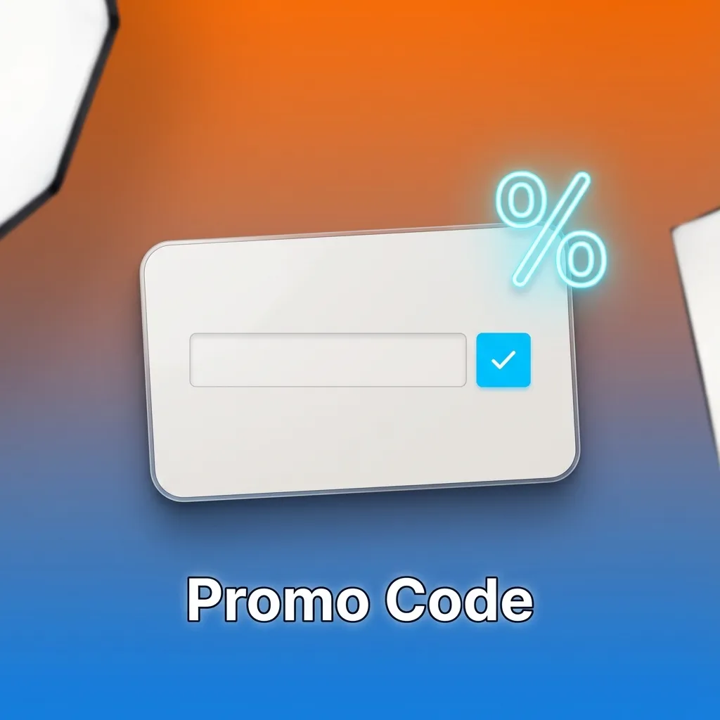 Illustration of a promo code form with examples WELCOME125 and SPORTEXTRA and steps to apply them during deposit.