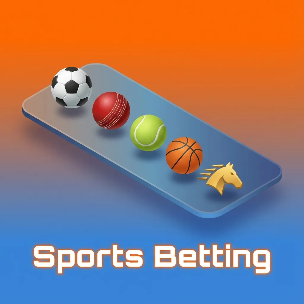 Indian sports betting interface showing cricket, football, kabaddi and more, available on desktop and mobile for live and pre-match bets