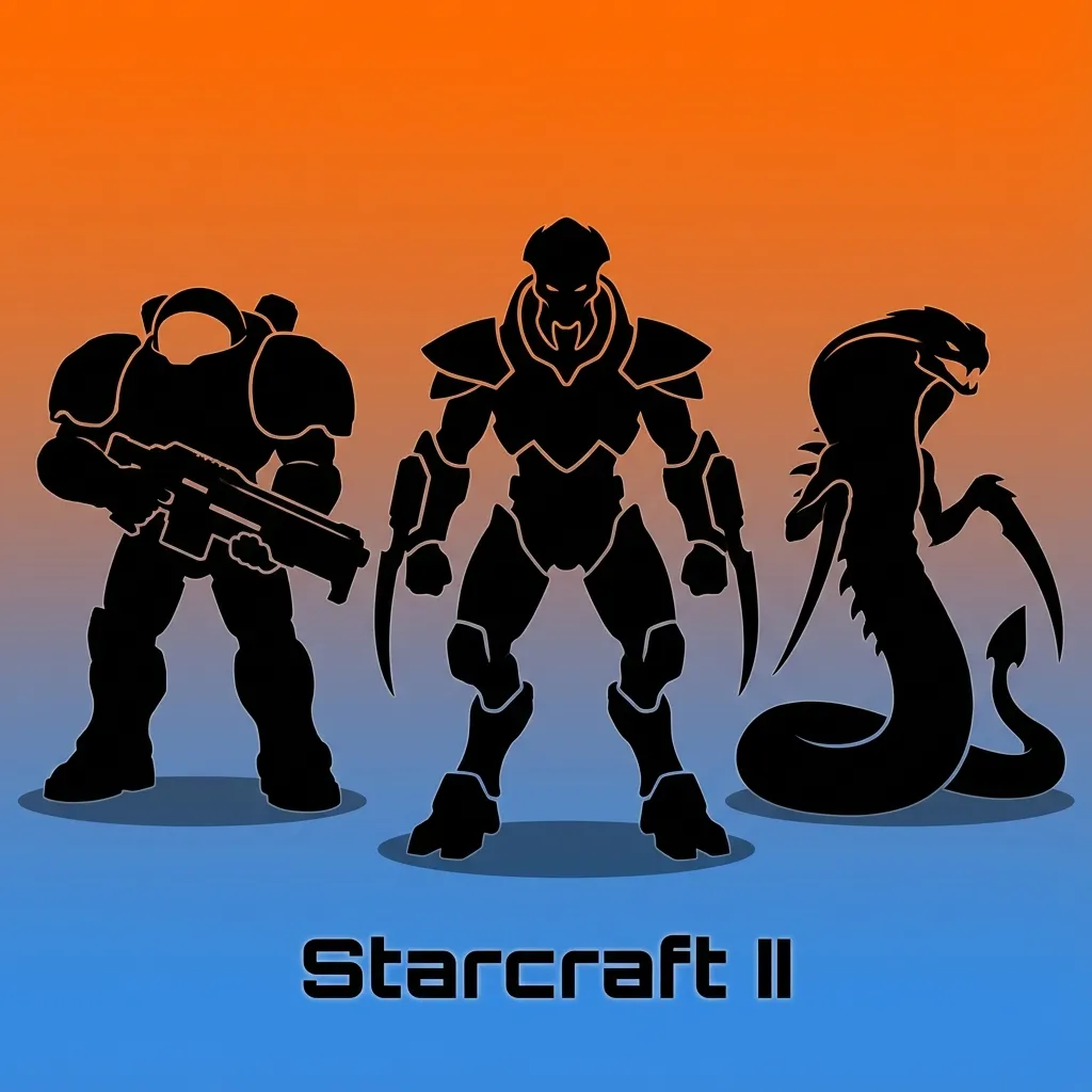 StarCraft II esports betting graphic showing a Protoss vs Terran match with odds and tournament logos on screen