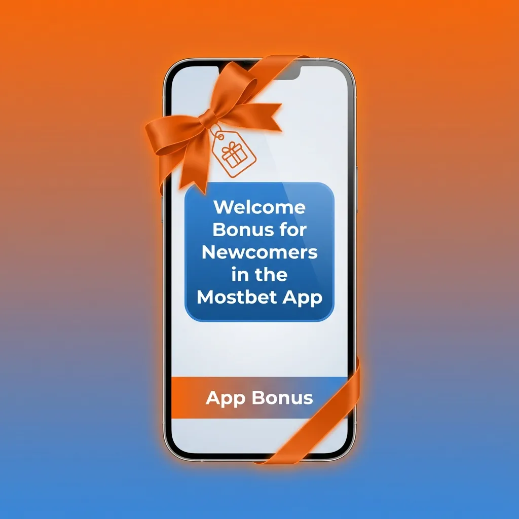 Mostbet app welcome bonus screen showing sports and casino offers up to 34,000 INR for new users