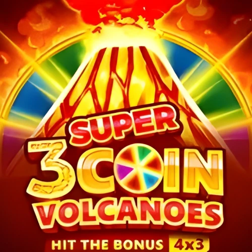 Spin the reels of the 3 Coin Volcanoes slot at Mostbet.