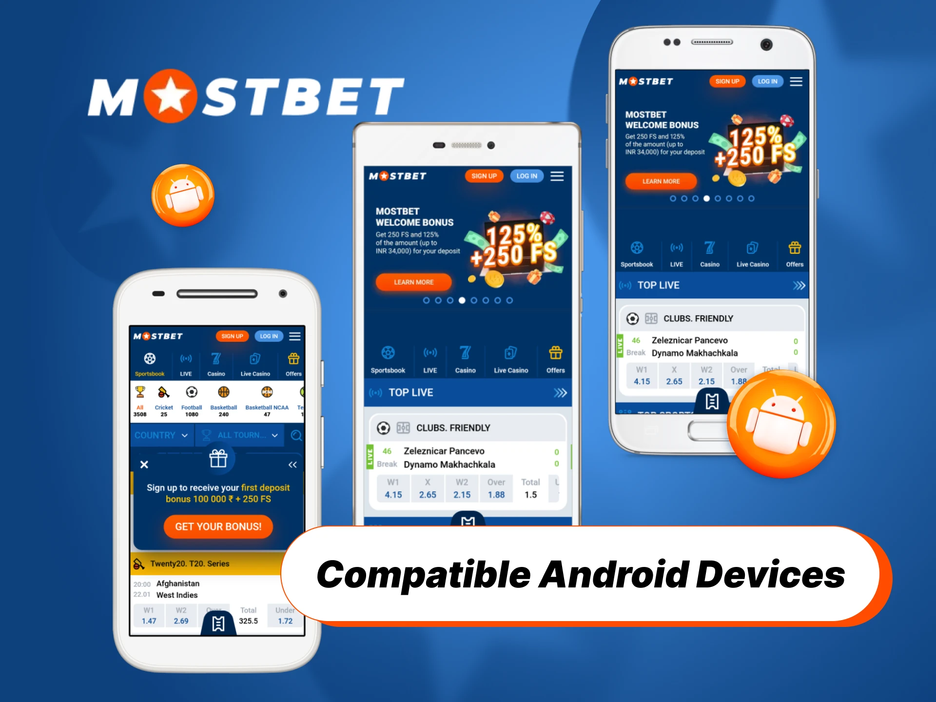 app compatible android devices.
