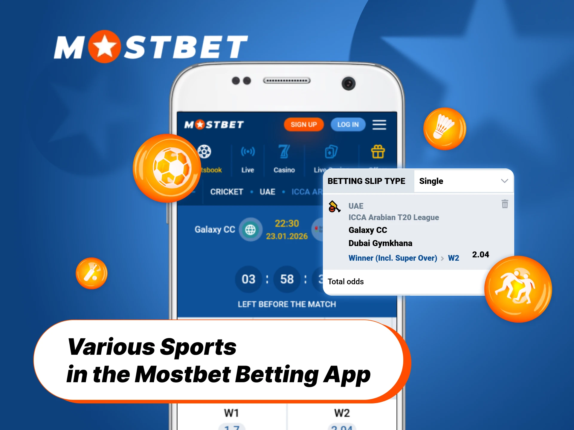 app various sports in betting app.