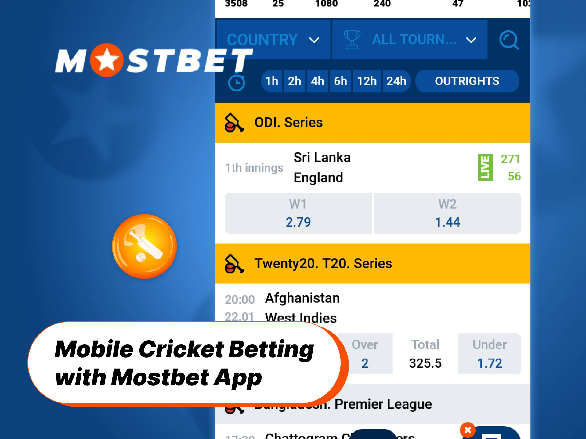 Use the Mostbet App for seamless mobile cricket betting in India.
