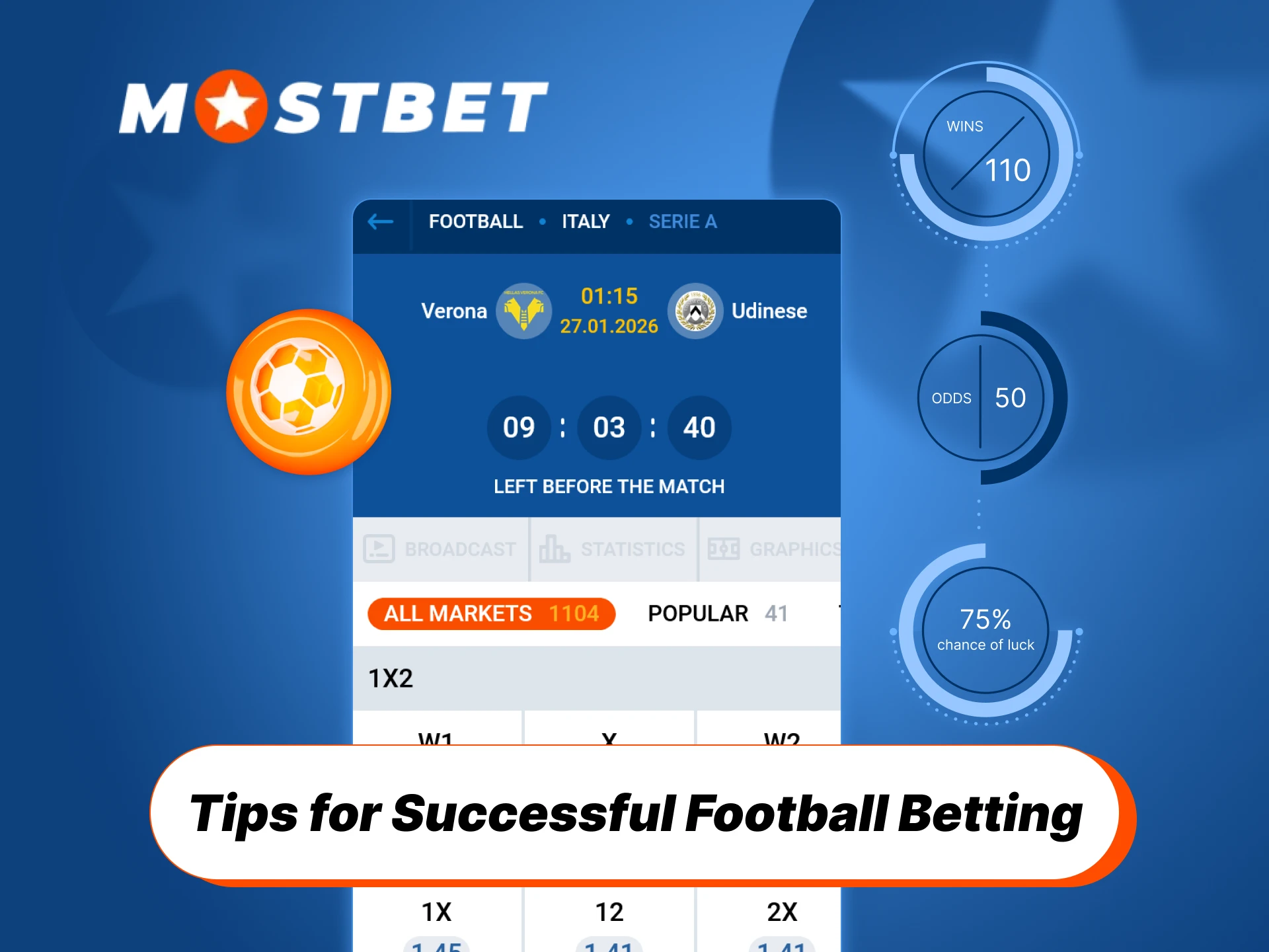 Use expert football betting tips to win more at Mostbet.