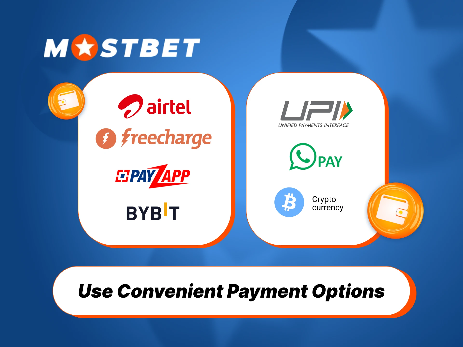 Use trusted payment methods for Mostbet India transactions and start playing.