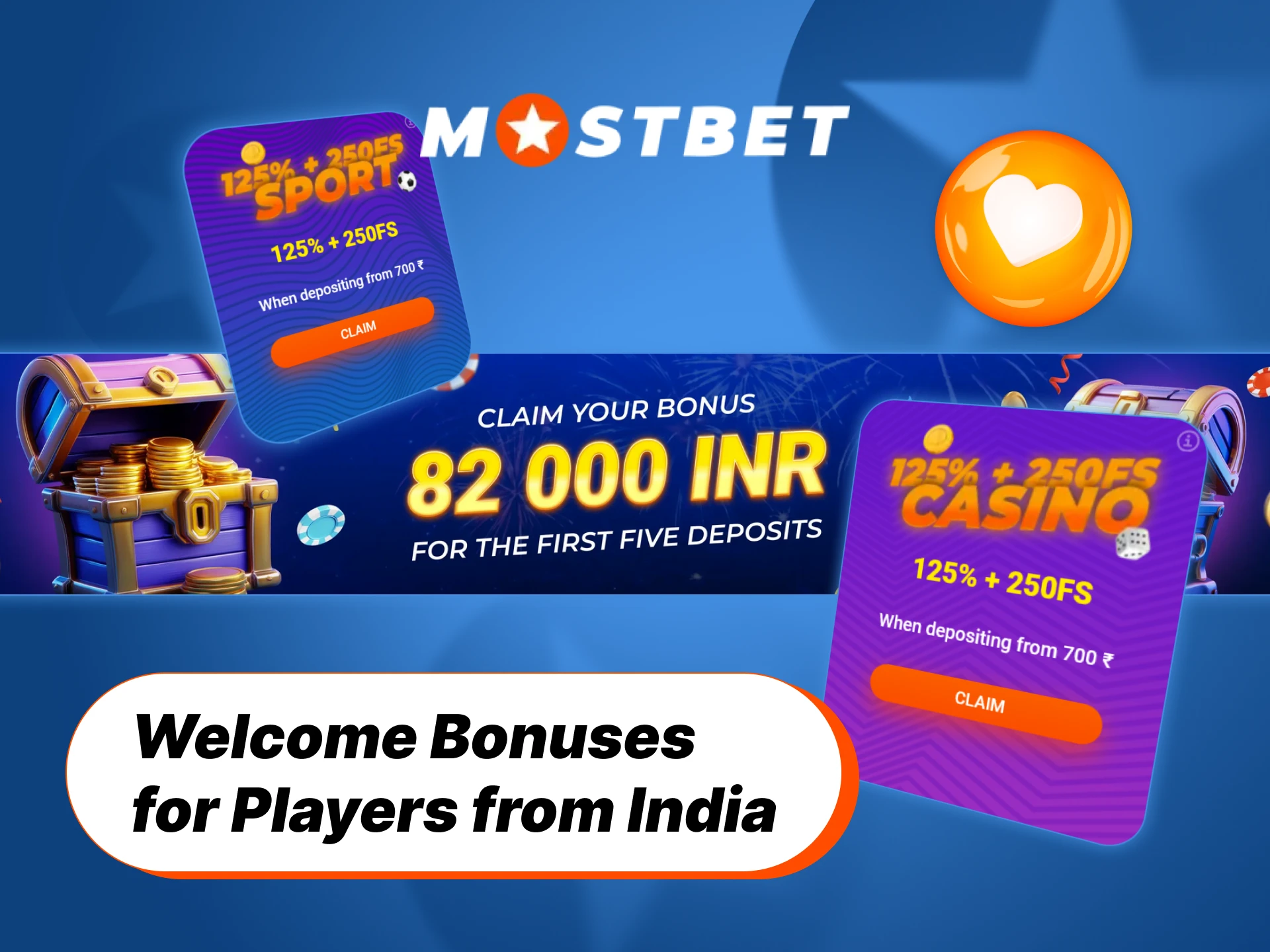 Claim your Mostbet India Welcome Bonuses to enhance your betting experience.