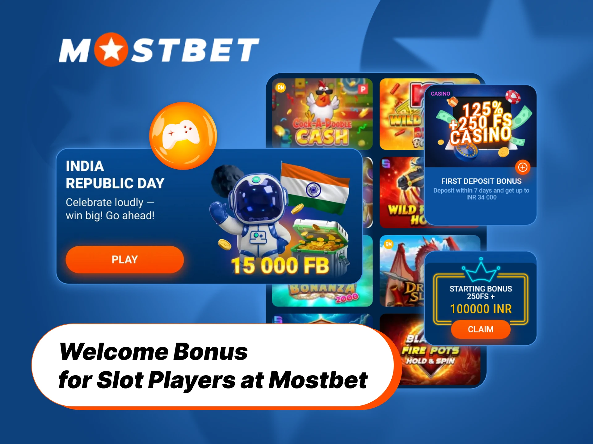 Activate your Mostbet slots welcome bonus and start winning today.