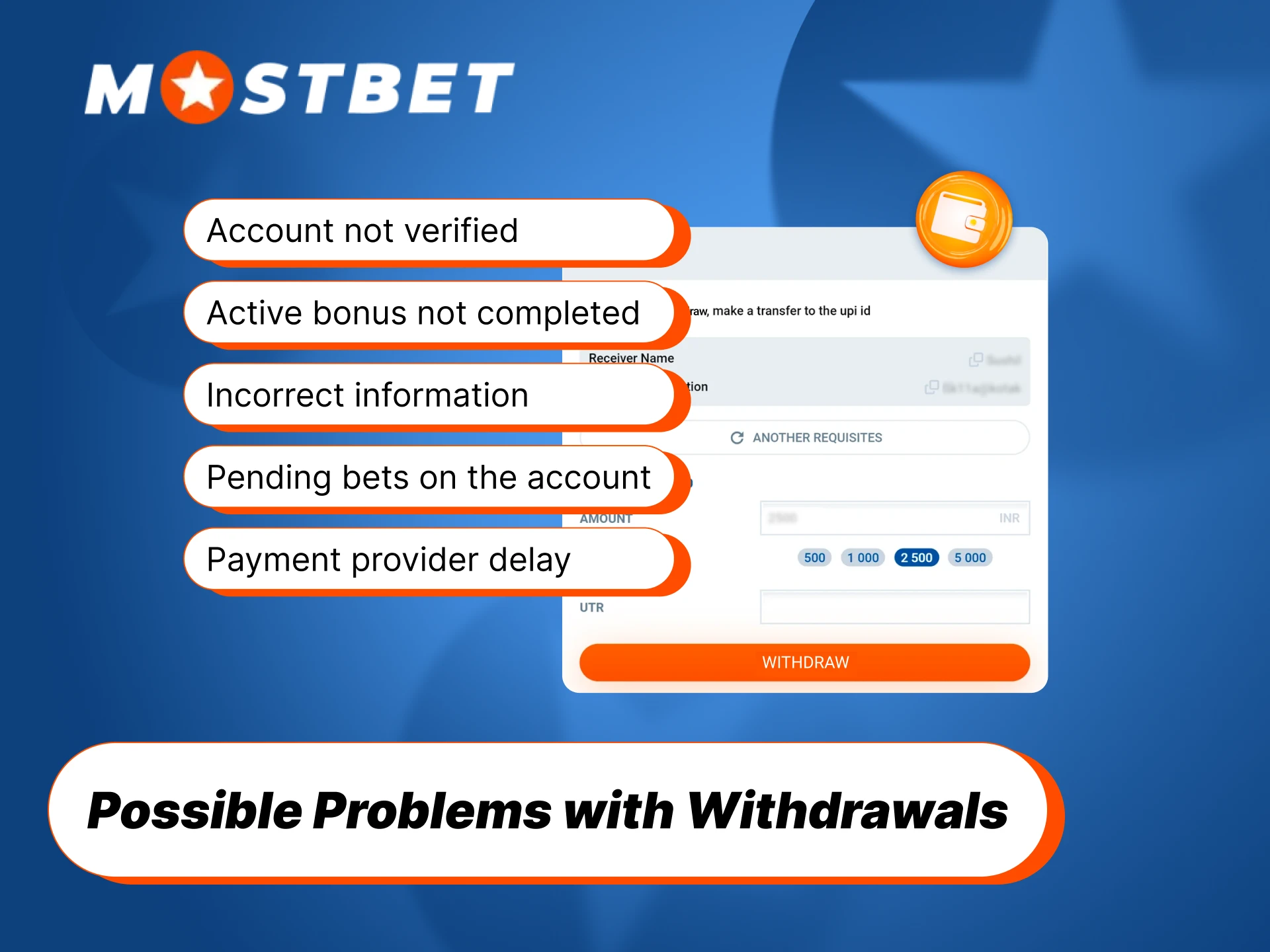 Solve any potential Mostbet withdrawal problems with these helpful tips.