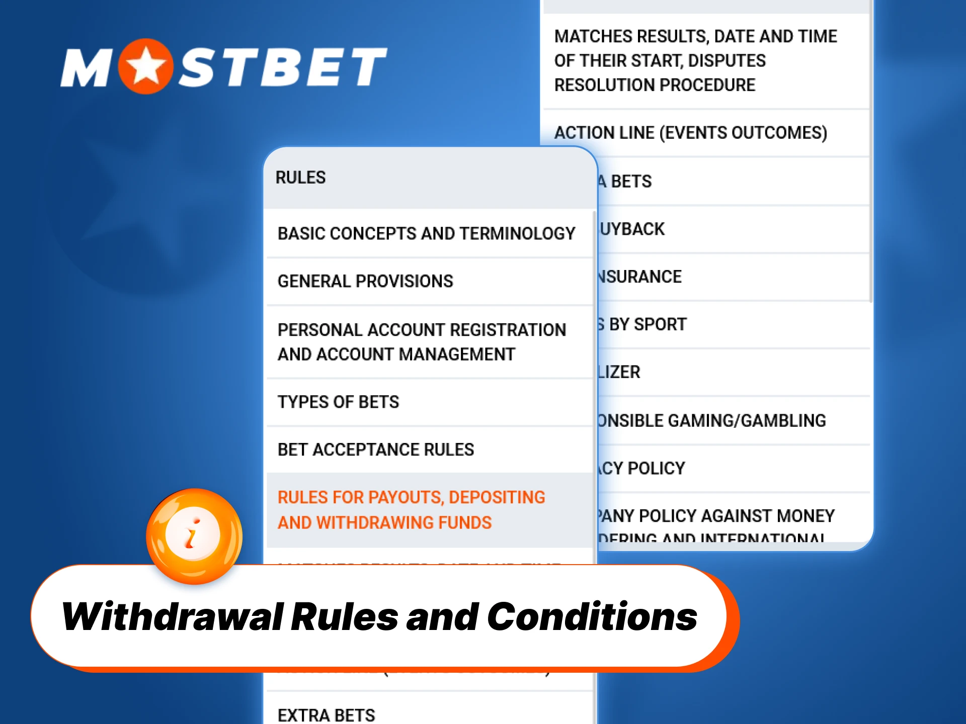 Read the Mostbet withdrawal terms and conditions to ensure fast payouts.